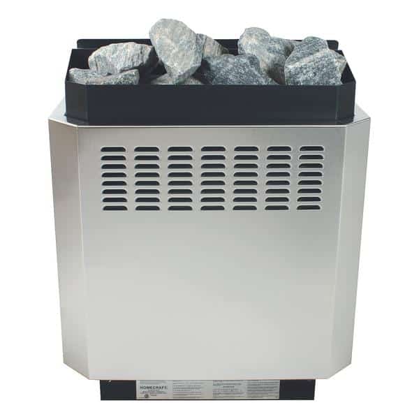 HOMECRAFT Electric Heater 6 kW with TKE2-2 Digital Control and Sauna Stones