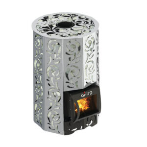 Grill'D Violet Steel Short with Jade StonesWood-Burning Sauna Heater / Stove