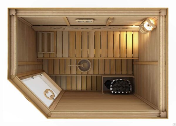 1420 SC Cedar Sauna Room