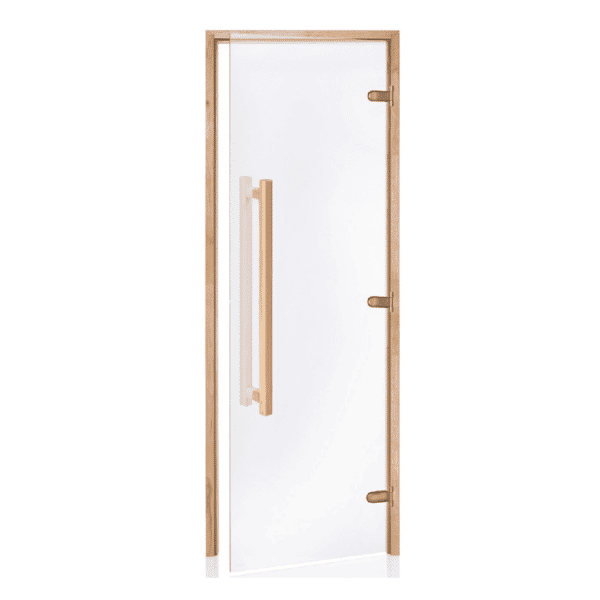Alder Frame Door with Long HandleClear Glass690x2090mm(27 1/8" x 82 1/4")Right Hand Opening