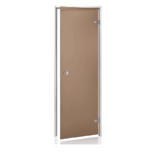 Steam Room Andres Aluminum Frame Frosted Bronze Glass Door690x1895mm(27 1/8" x 74 5/8")Left/Right Hand