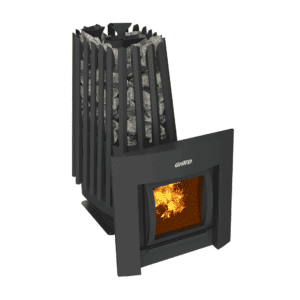 Grill'D Cometa 350 Vega Long Window MaxWood-Burning Sauna Heater / Stove