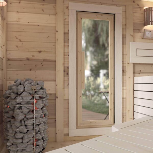 Outdoor Prefab Sauna Cabin 7.5 x 7.5