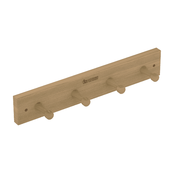 Wood Cloth Hanger586-D