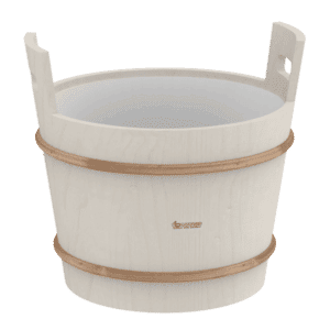 Wooden pail 18 L with Plastic Insert381-A