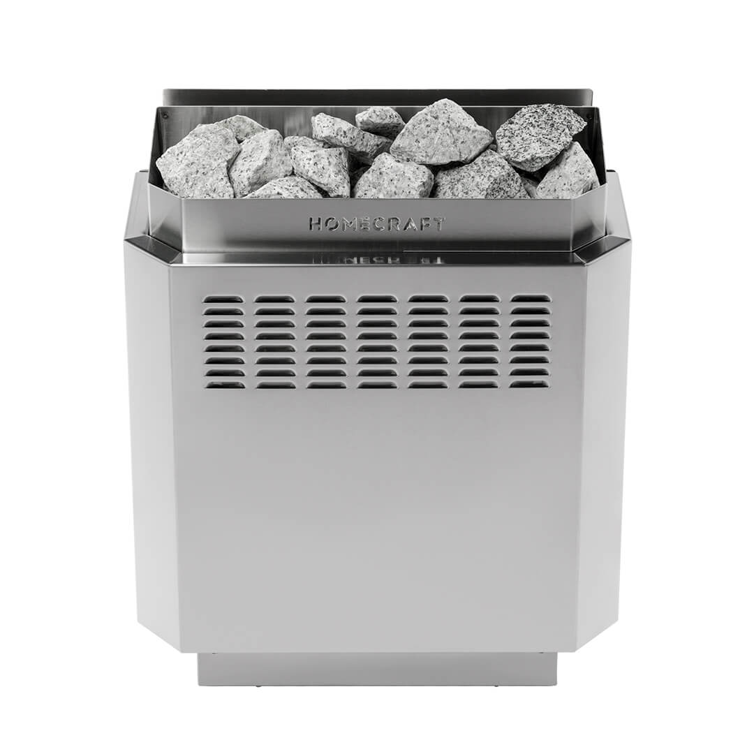HOMECRAFT H-Series All Stainless Steel 6 kW with digital control and heater stones