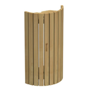 Sauna Light Cover Stripes Cedar 914-VD 181 x 110 mm