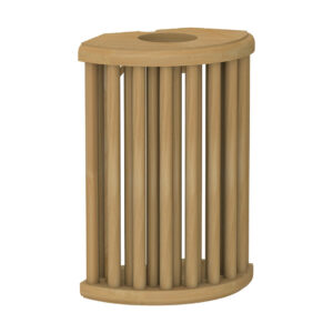 Sauna Light Cover Stripes Cedar 915-VD 207 x 280 mm