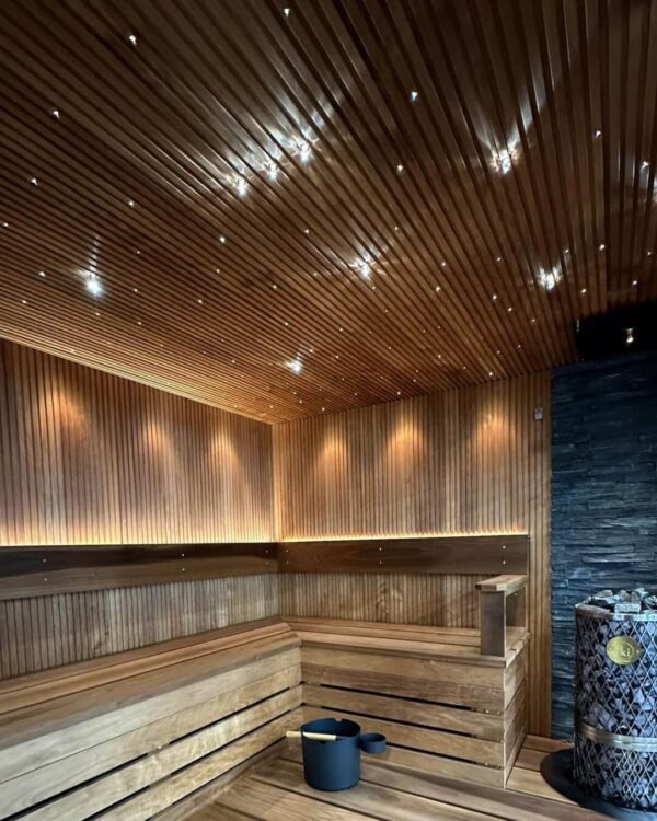 Cariitti Starry Sky Glass Fiber Sauna Ceiling Light Set